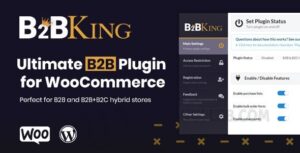 B2BKing v5.3.10 – The Ultimate WooCommerce B2B & Wholesale Plugin