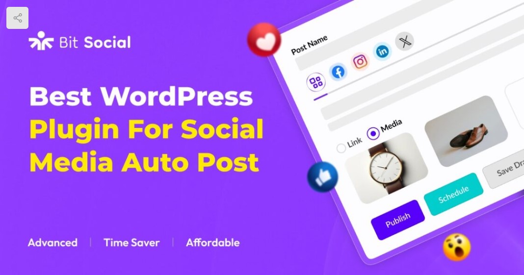 Bit Social Pro v1.3.2 – Social Media Scheduler and Auto Poster Plugin (N
